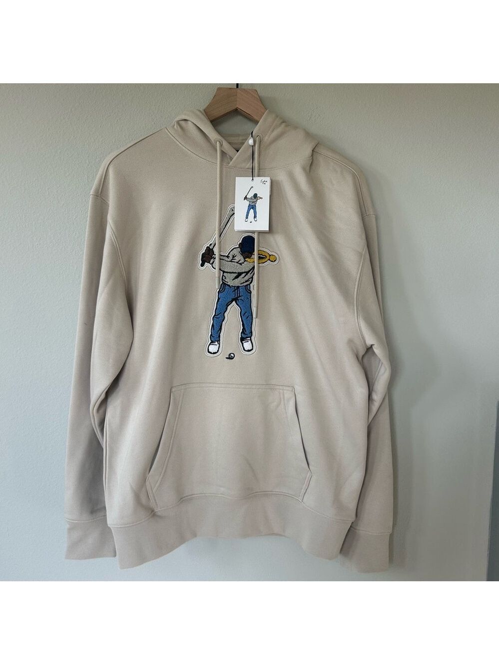 Eastside Golf Swingman Hoodie Men’s Small Pumice Gray Pullover NWT - Picture 1 of 4